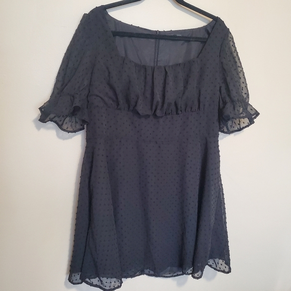 ✨️2/$20 Square Neck A-Line Dress - Picture 2 of 7